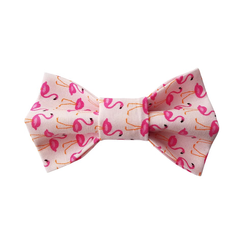 Pink Flamingo Dog Bow Tie for small to large Doggie's - Hunter K9 Gear