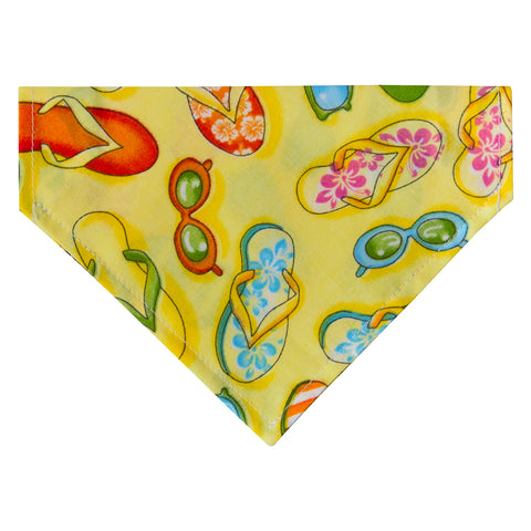 Summer Fun Dog Bandana - Over the Collar Style in 5 Sizes | Free Ship - Hunter K9 Gear