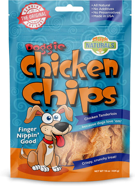 Dog Chicken Chips 15 oz bag Made in the USA Hunter K9 Gear