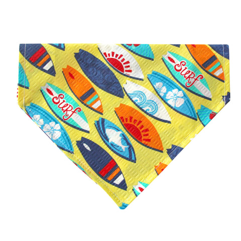 Surf's Up!  Dog Bandana - Over the Collar Style in 5 Sizes | Free Ship - Hunter K9 Gear