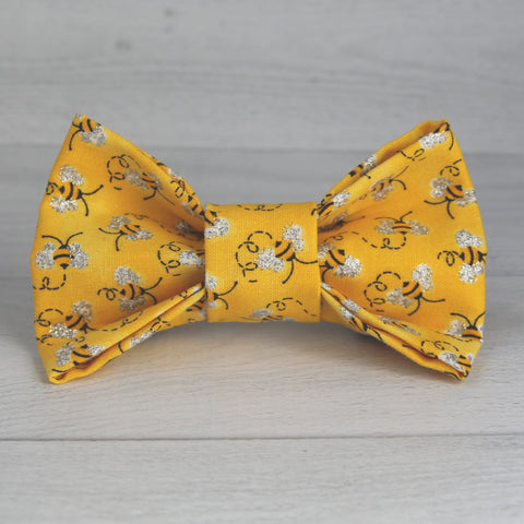 Honey Bee Dog Bow Tie for small to large Doggie's - Hunter K9 Gear