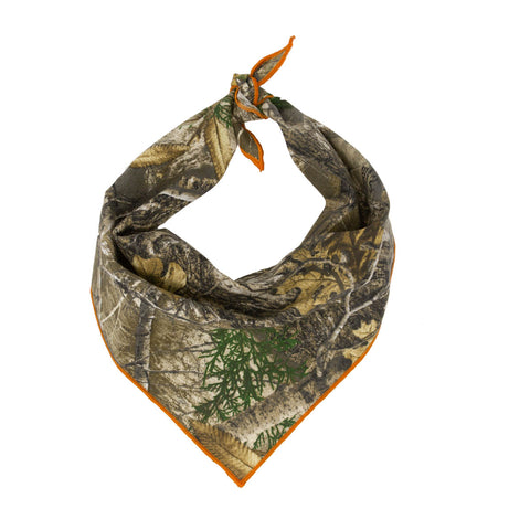 Real Tree Camo Classic Tie Dog Bandana - Hunter K9 Gear