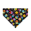 Hello Cupcake! Birthday Dog Bandana - Over the Collar Style in 5 Sizes | Free Ship - Hunter K9 Gear