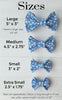 Independence Day Star Dog Bow Tie for small to large Doggie's - Hunter K9 Gear