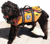 Paws Aboard Flames Dog Life Jacket (Fido Pet) - Hunter K9 Gear