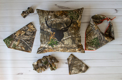 Real Tree Camo Pillow - Hunter K9 Gear