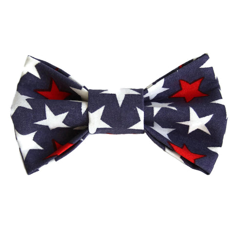 Independence Day Star Dog Bow Tie for small to large Doggie's - Hunter K9 Gear