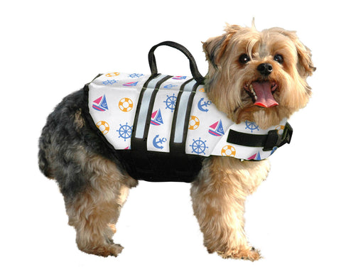 Paws Aboard Nautical Pet Life Vest (Fido Pet) - Hunter K9 Gear